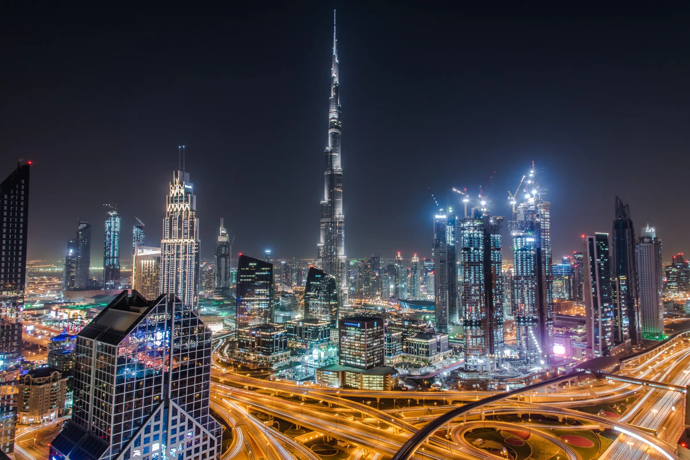 Dubai towers — UAE Golden Visa via AED 2 million of property