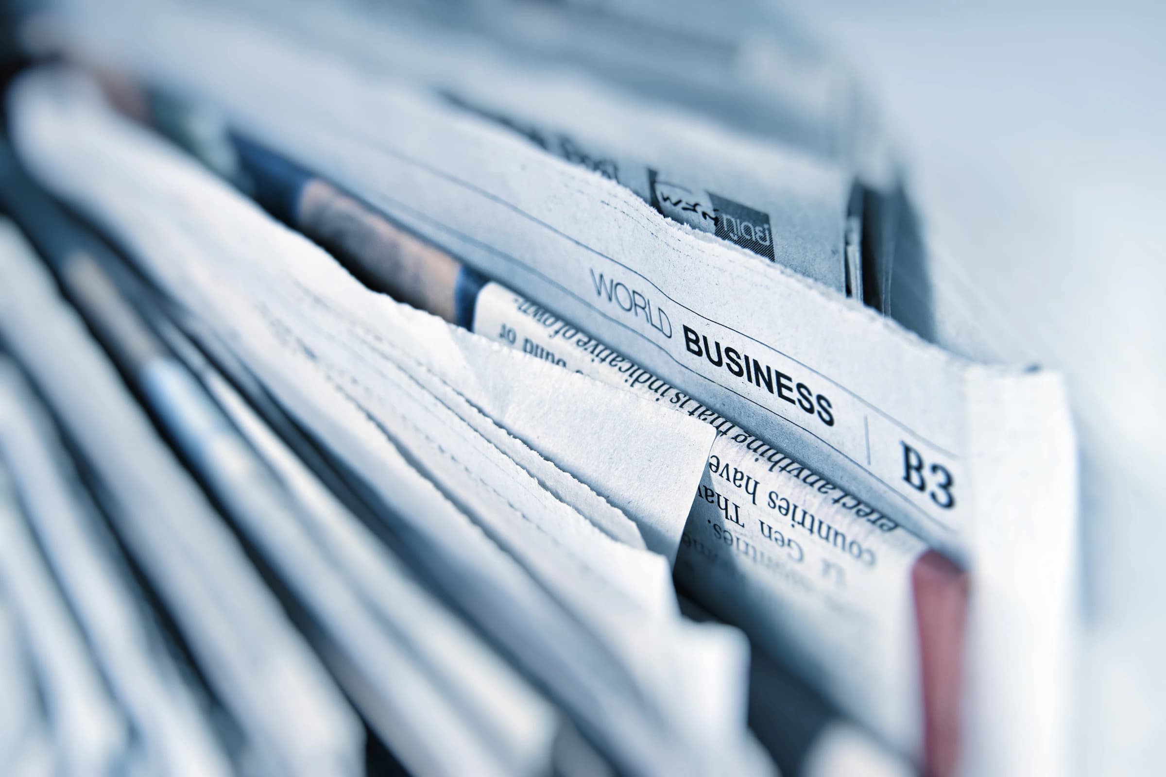 Newspapers — dated research notes and corrections